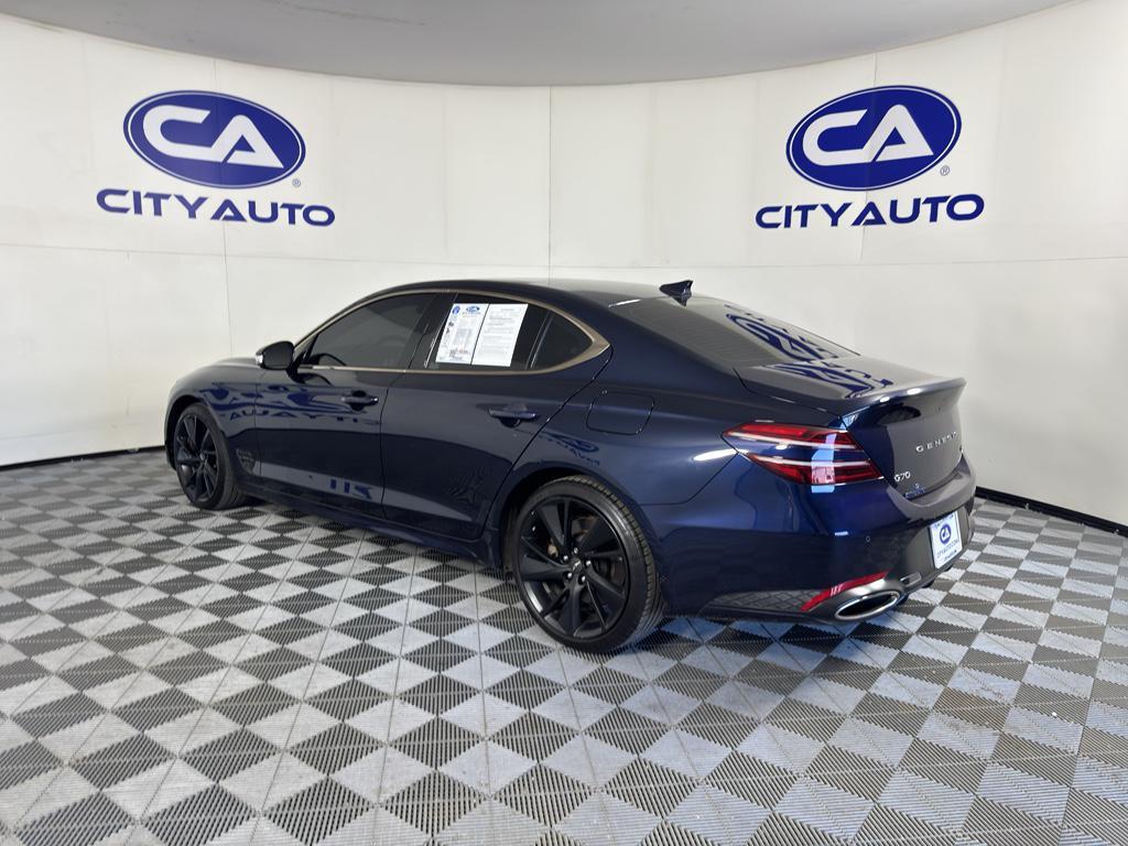 used 2022 Genesis G70 car, priced at $23,480