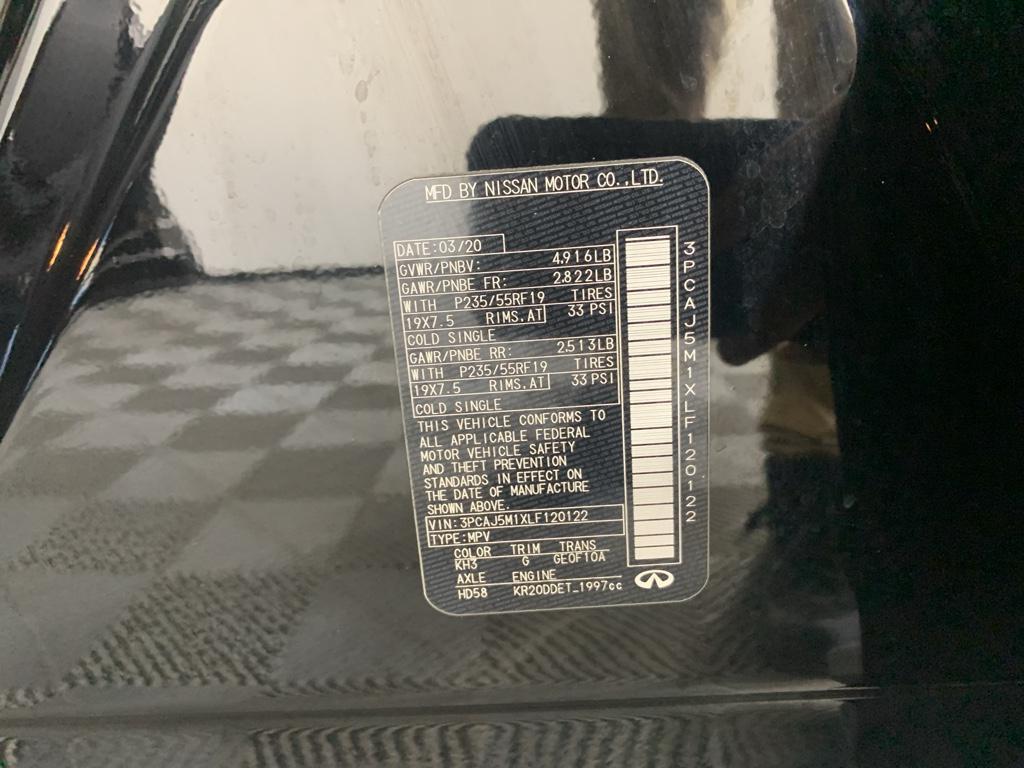 used 2020 INFINITI QX50 car, priced at $20,995