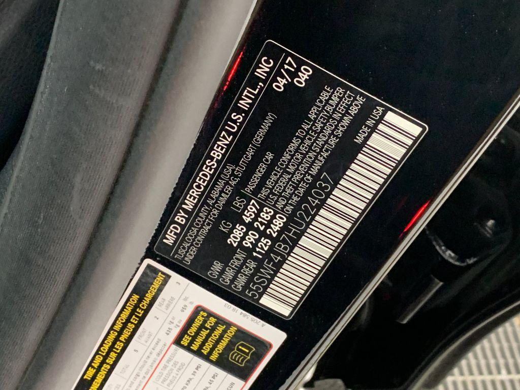 used 2017 Mercedes-Benz C-Class car, priced at $16,995
