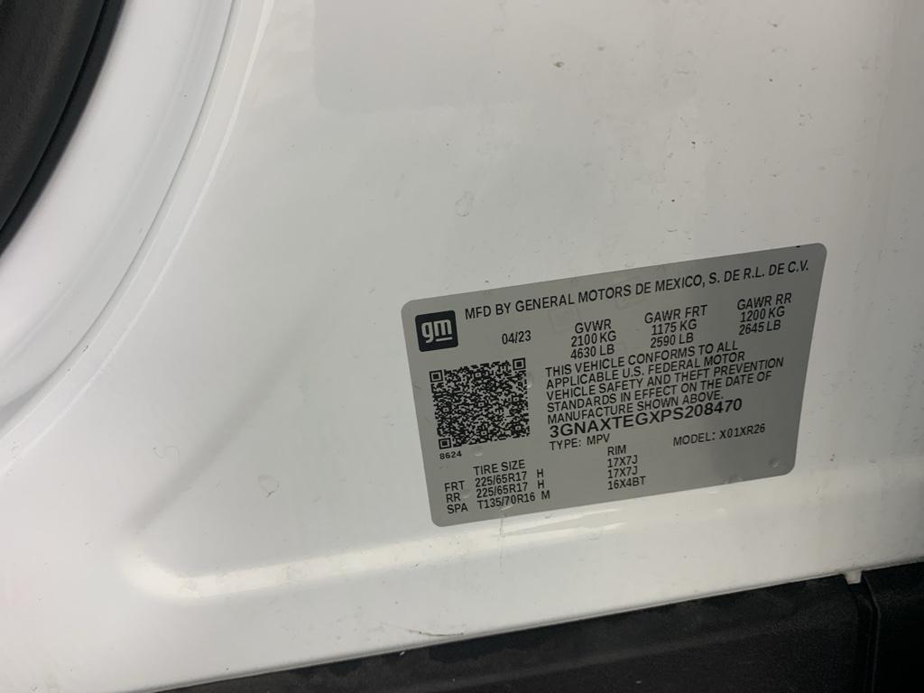 used 2023 Chevrolet Equinox car, priced at $19,522