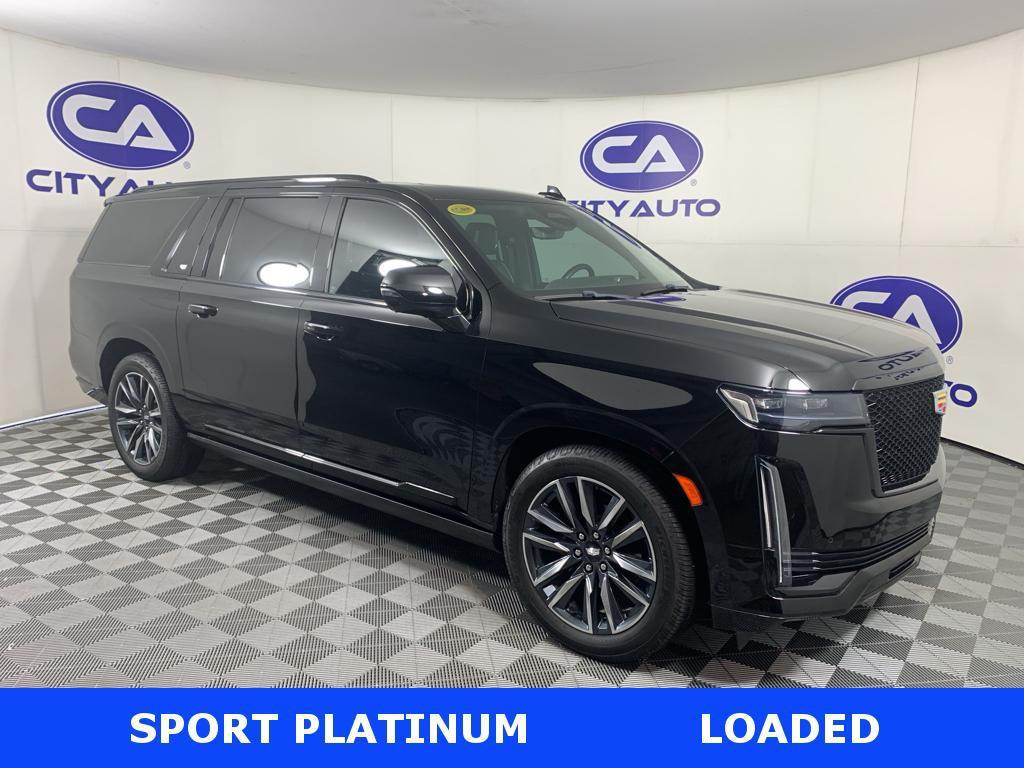 used 2021 Cadillac Escalade ESV car, priced at $69,995