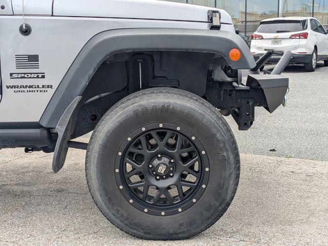 used 2015 Jeep Wrangler Unlimited car, priced at $17,600