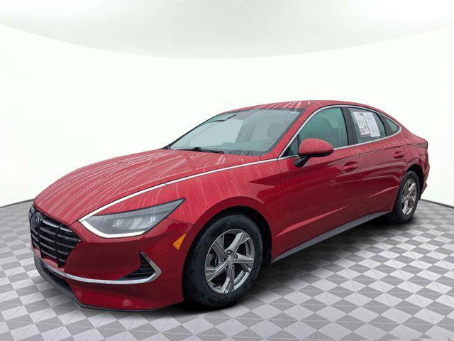 used 2021 Hyundai Sonata car, priced at $13,626