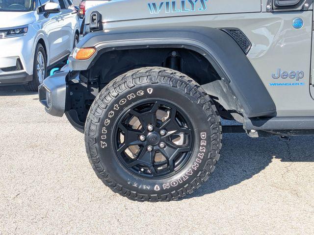 used 2023 Jeep Wrangler 4xe car, priced at $27,848
