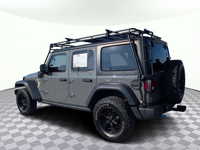 used 2023 Jeep Wrangler 4xe car, priced at $27,848