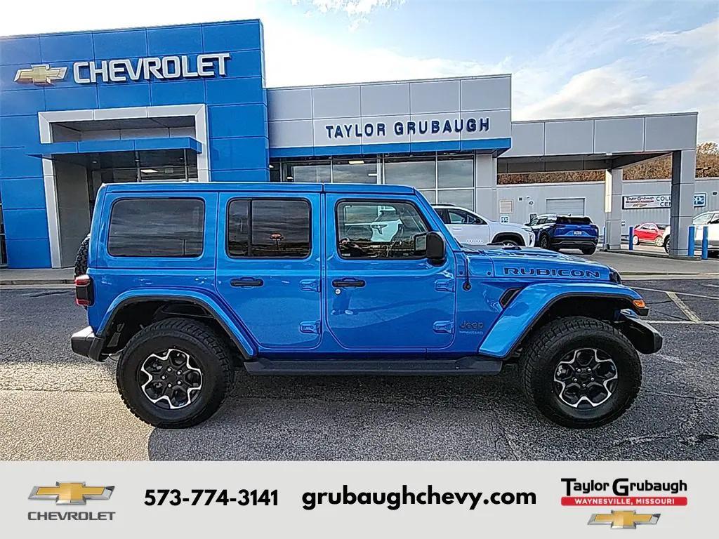 used 2022 Jeep Wrangler Unlimited 4xe car, priced at $31,449
