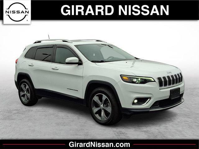 Bright White Clearcoat 2019 Jeep Cherokee Limited