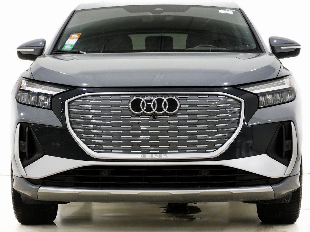used 2023 Audi Q4 e-tron Sportback car, priced at $23,800