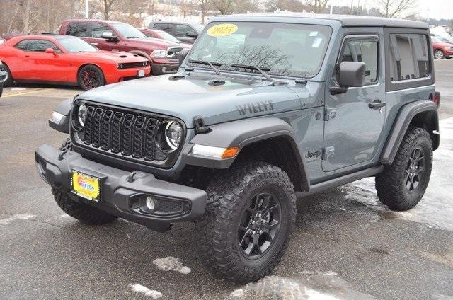 used 2025 Jeep Wrangler car, priced at $36,987