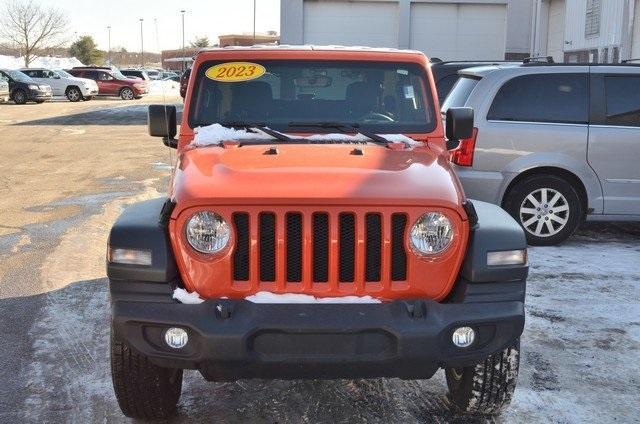 used 2023 Jeep Wrangler car, priced at $27,987