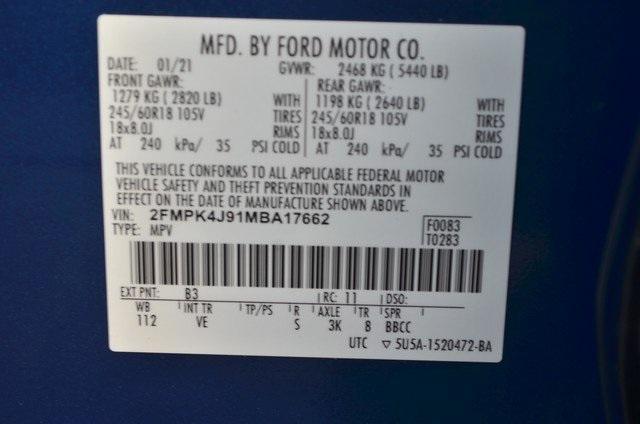 used 2021 Ford Edge car, priced at $18,987