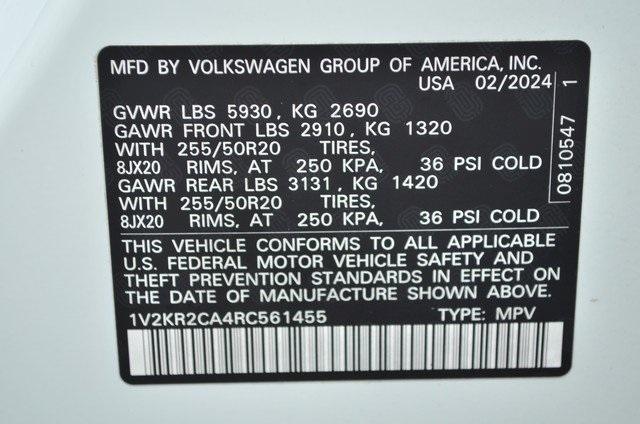 used 2024 Volkswagen Atlas car, priced at $28,787