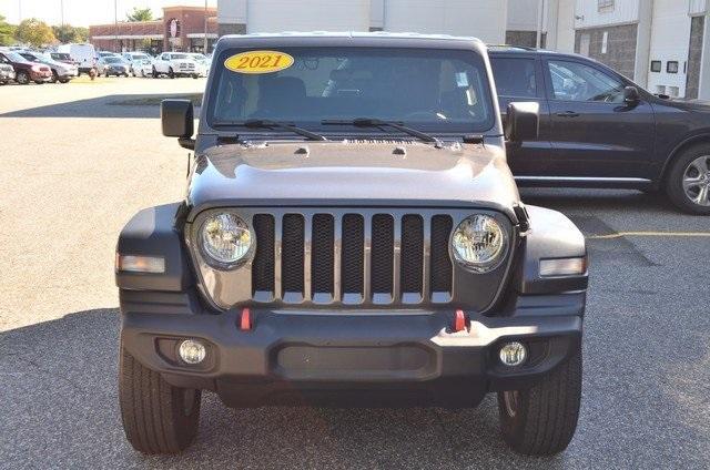 used 2021 Jeep Wrangler car, priced at $26,487
