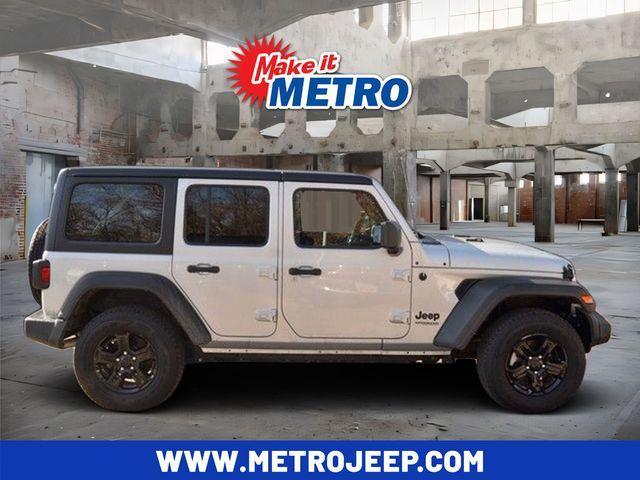 used 2022 Jeep Wrangler Unlimited car, priced at $27,987