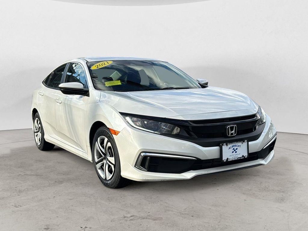 used 2021 Honda Civic car, priced at $17,995