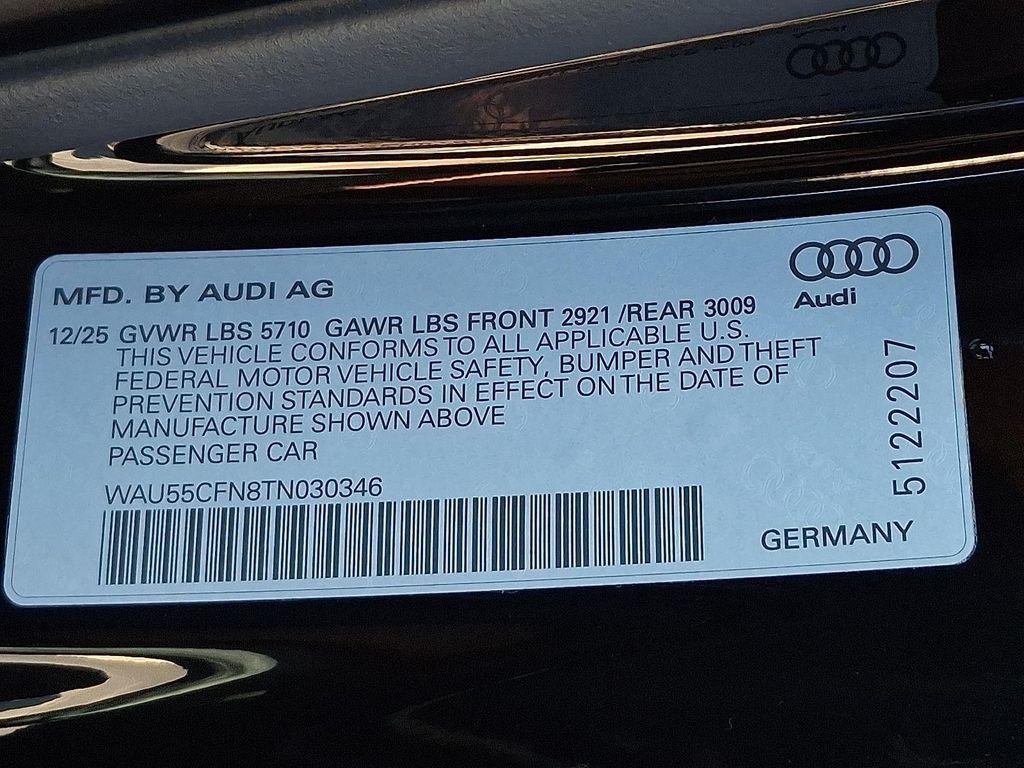 new 2026 Audi A6 car, priced at $71,520