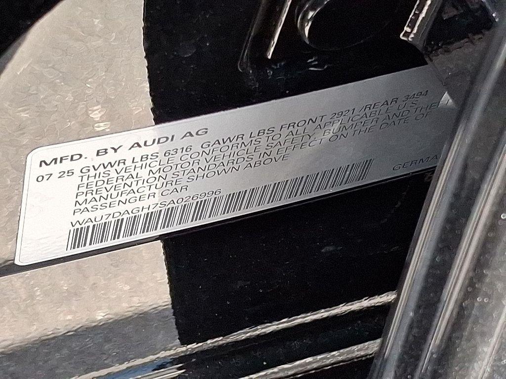 new 2025 Audi A6 e-tron car, priced at $63,590