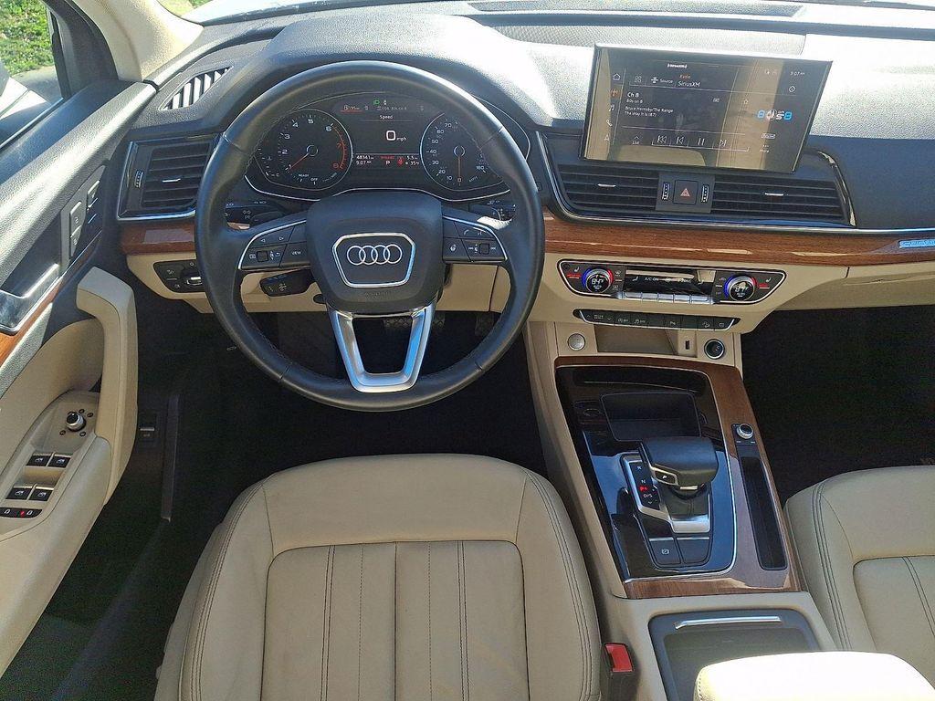 used 2021 Audi Q5 car, priced at $23,456