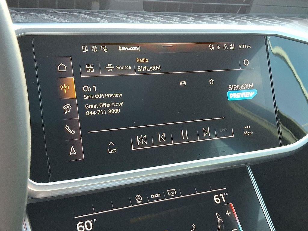 new 2025 Audi A6 car, priced at $61,135