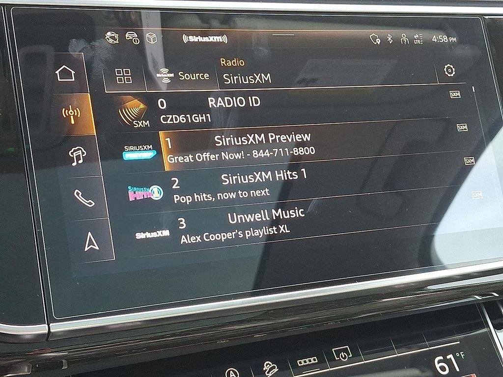 new 2025 Audi Q7 car, priced at $69,675