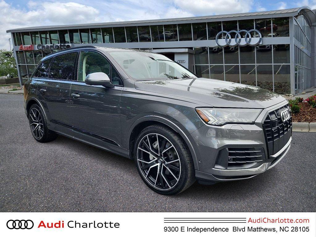 used 2021 Audi Q7 car, priced at $29,735