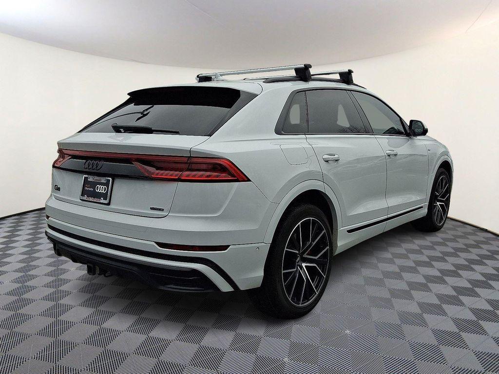used 2021 Audi Q8 car, priced at $31,225