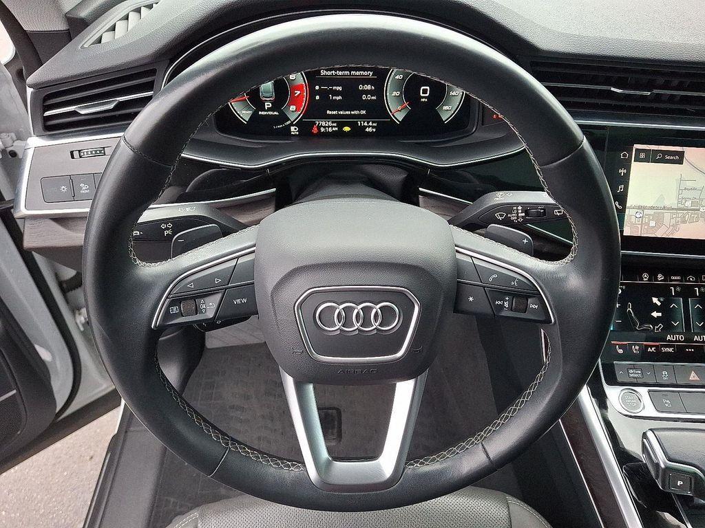 used 2021 Audi Q8 car, priced at $31,225
