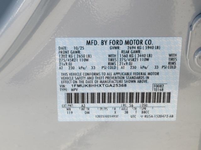 new 2026 Ford Explorer car, priced at $59,189