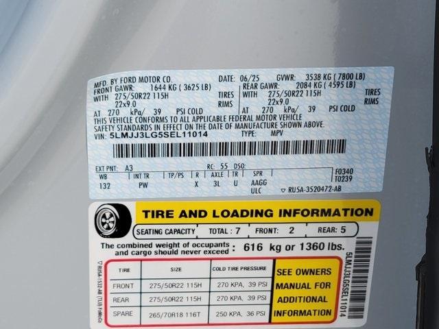 new 2025 Lincoln Navigator L car, priced at $105,619