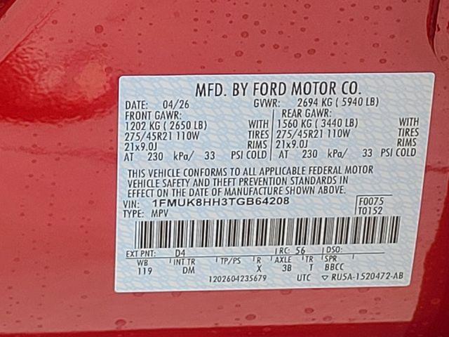 new 2026 Ford Explorer car, priced at $56,097