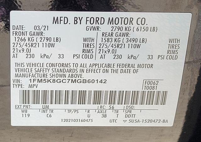used 2021 Ford Explorer car, priced at $33,691