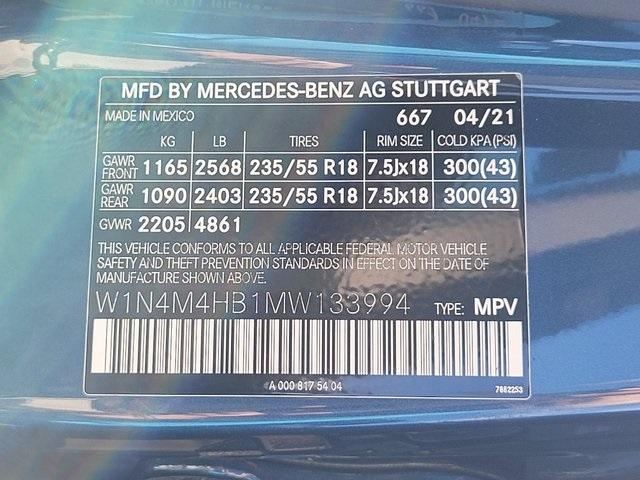 used 2021 Mercedes-Benz GLB 250 car, priced at $30,181