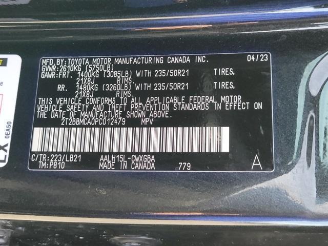 used 2023 Lexus RX 350h car, priced at $50,571