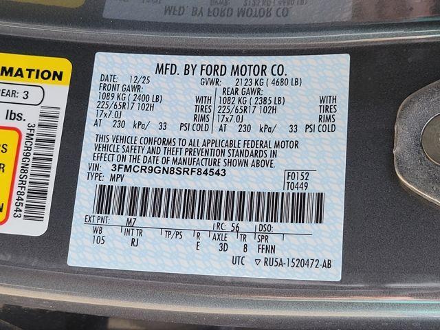 new 2025 Ford Bronco Sport car, priced at $33,128