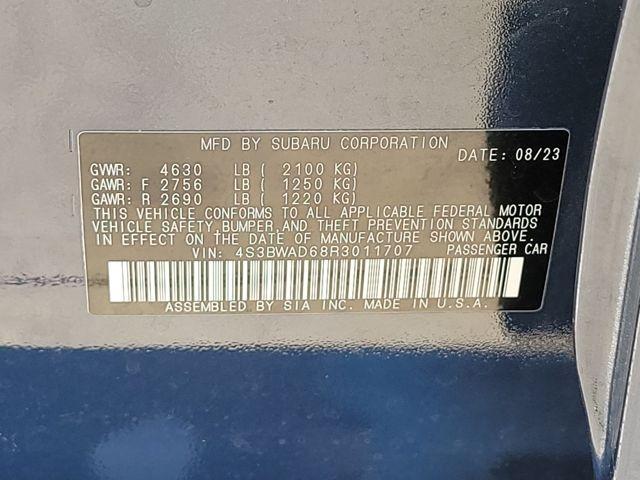 used 2024 Subaru Legacy car, priced at $24,889