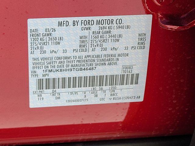 new 2026 Ford Explorer car, priced at $54,750