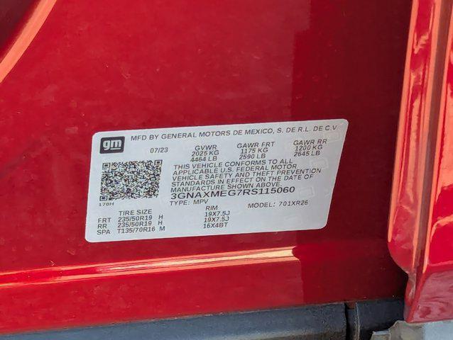 used 2024 Chevrolet Equinox car, priced at $23,981