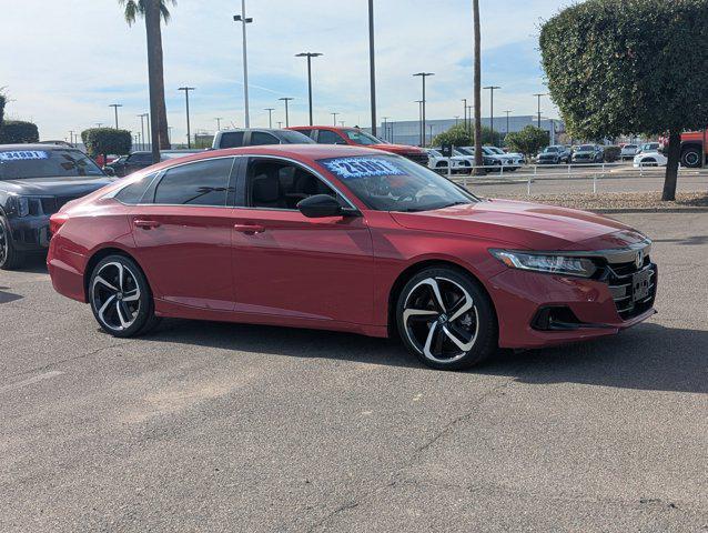 used 2021 Honda Accord car, priced at $22,995