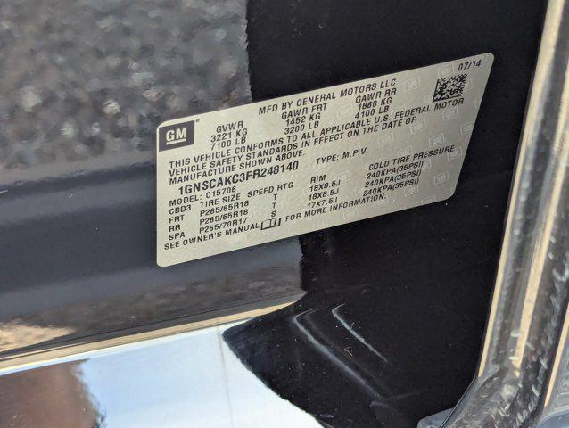 used 2015 Chevrolet Tahoe car, priced at $19,992