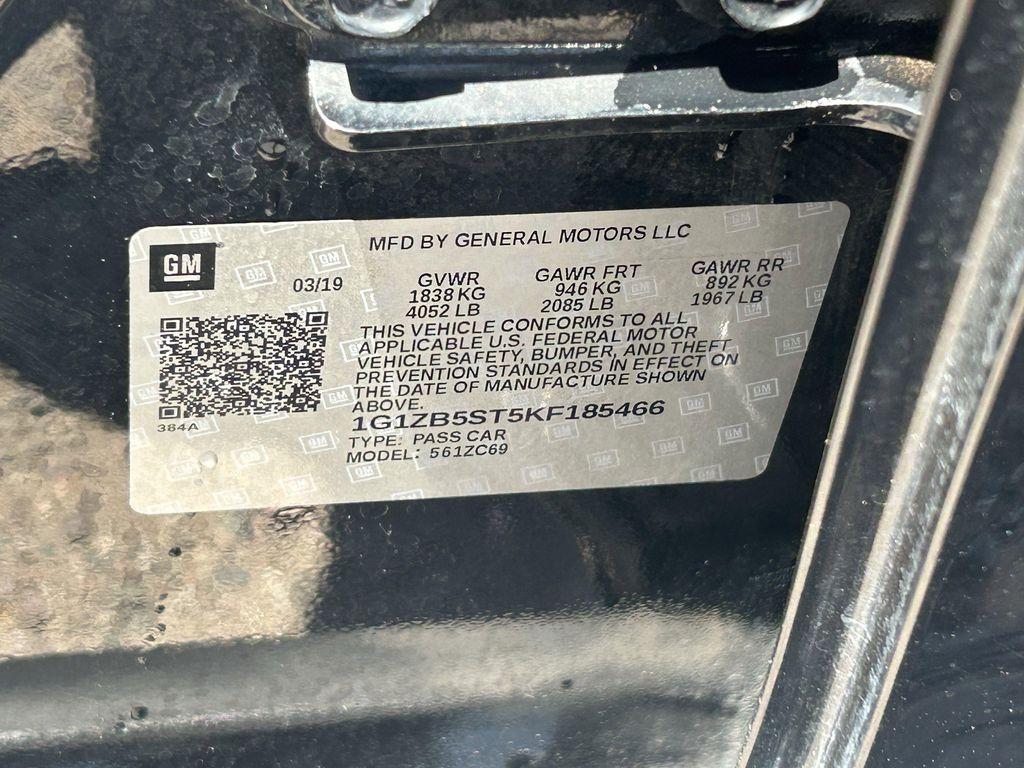 used 2019 Chevrolet Malibu car