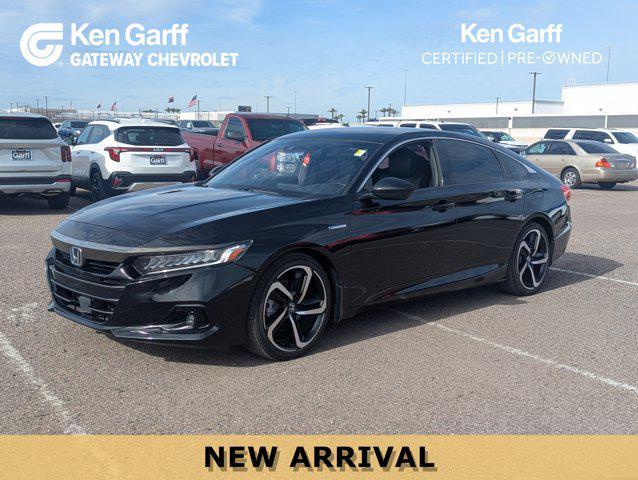 used 2022 Honda Accord Hybrid car, priced at $20,493