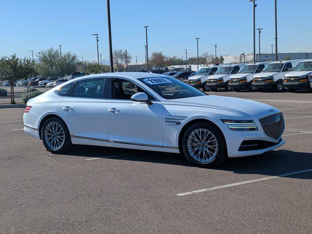used 2023 Genesis G80 car, priced at $26,897