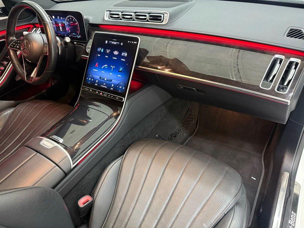 used 2022 Mercedes-Benz S-Class car, priced at $57,495
