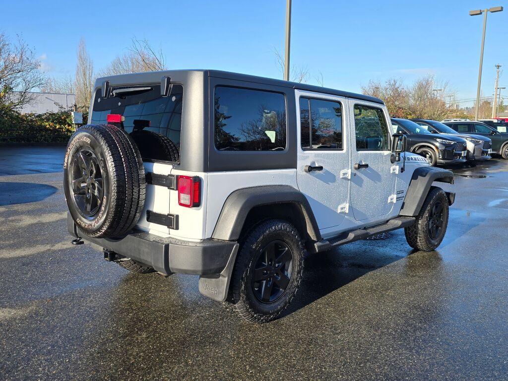 used 2016 Jeep Wrangler Unlimited car, priced at $17,680