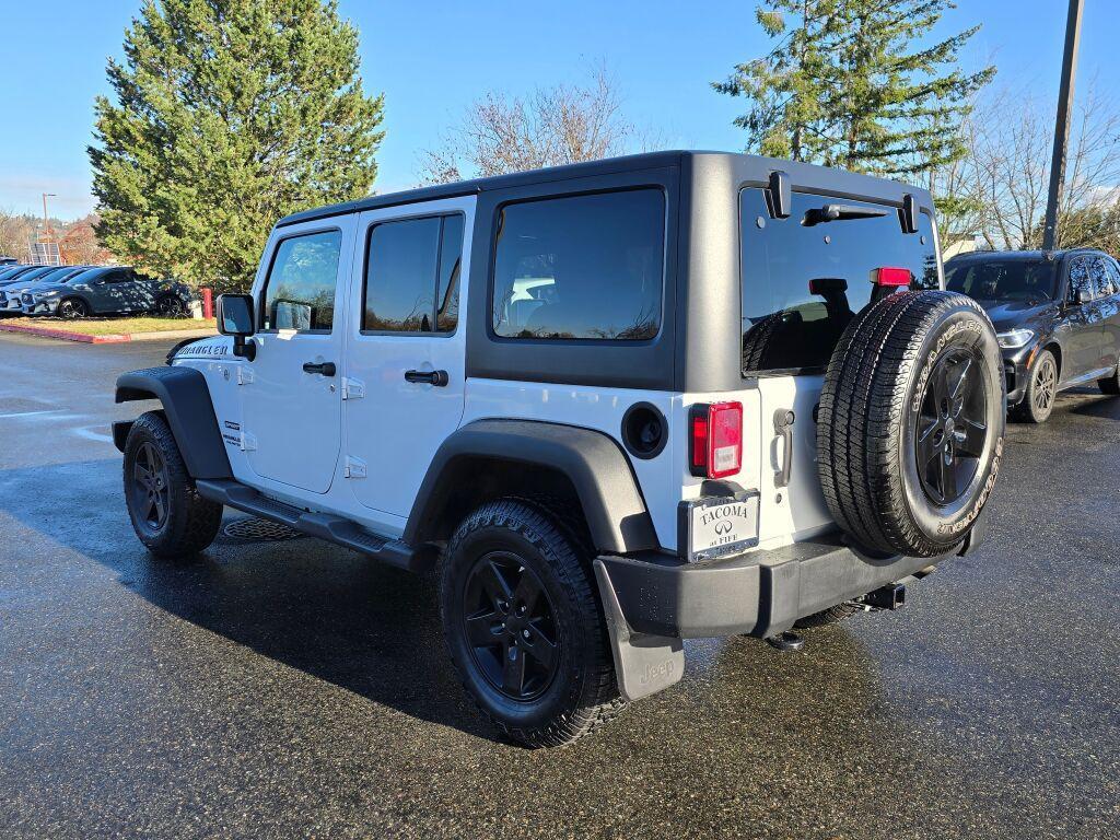 used 2016 Jeep Wrangler Unlimited car, priced at $17,680