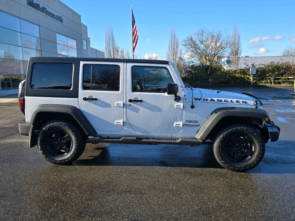 used 2016 Jeep Wrangler Unlimited car, priced at $17,680