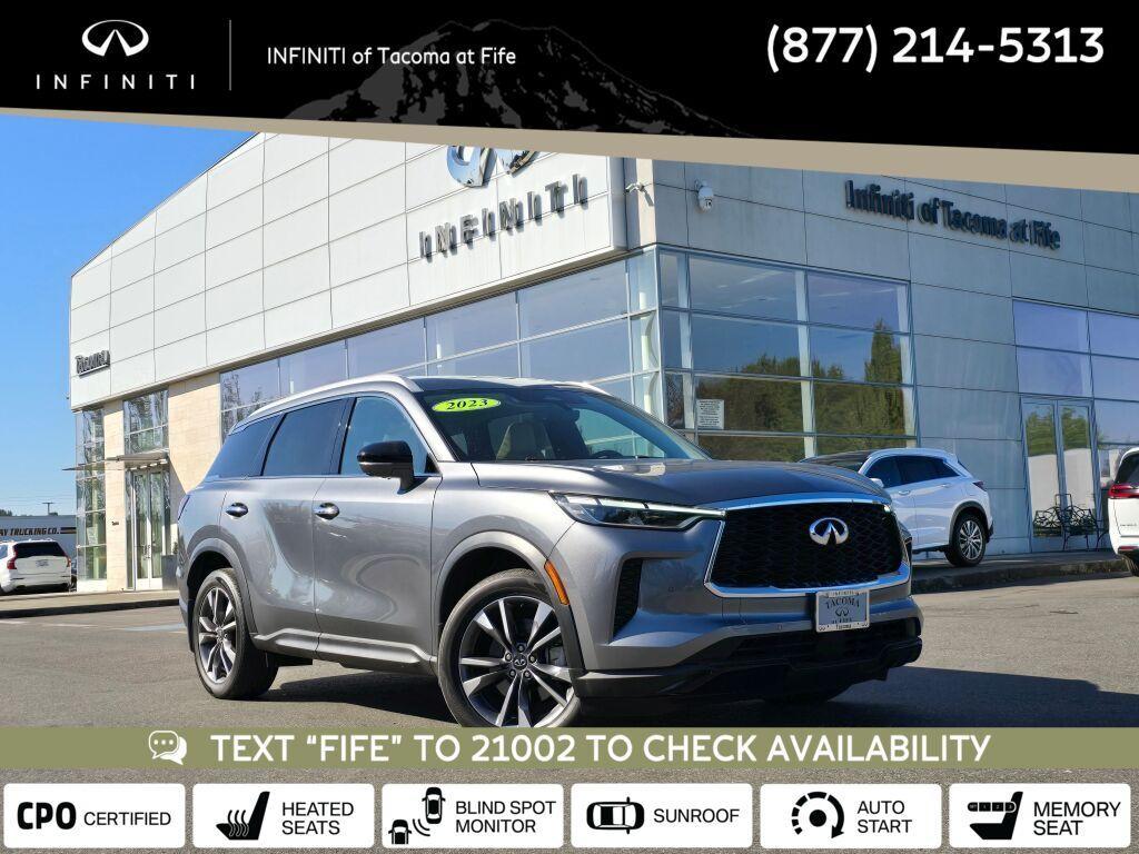 used 2023 INFINITI QX60 car, priced at $37,832