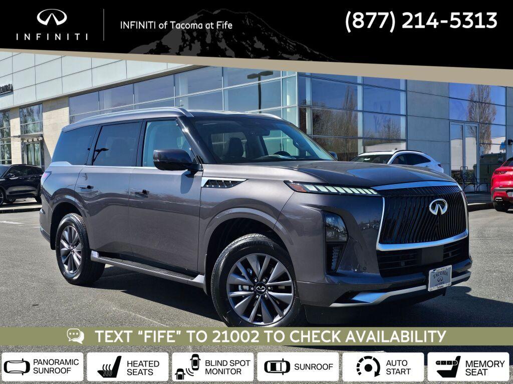 new 2025 INFINITI QX80 car, priced at $75,550