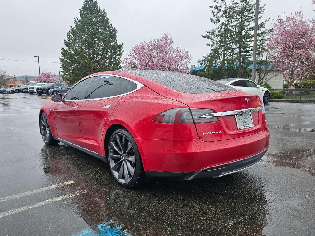 used 2013 Tesla Model S car, priced at $15,968