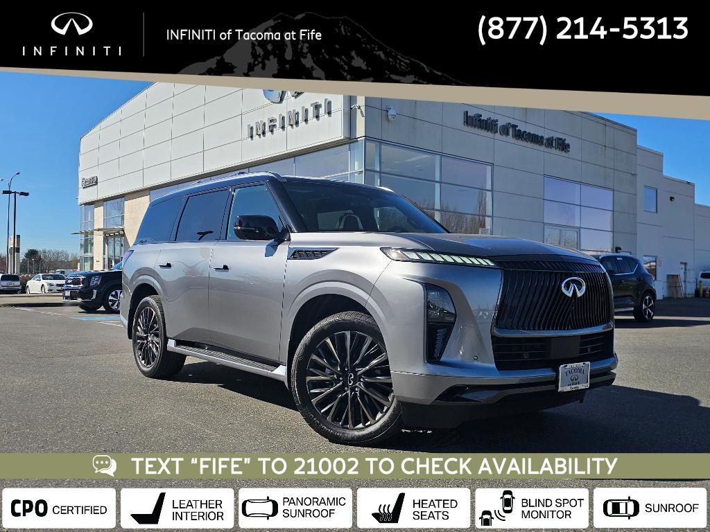 used 2025 INFINITI QX80 car, priced at $88,975